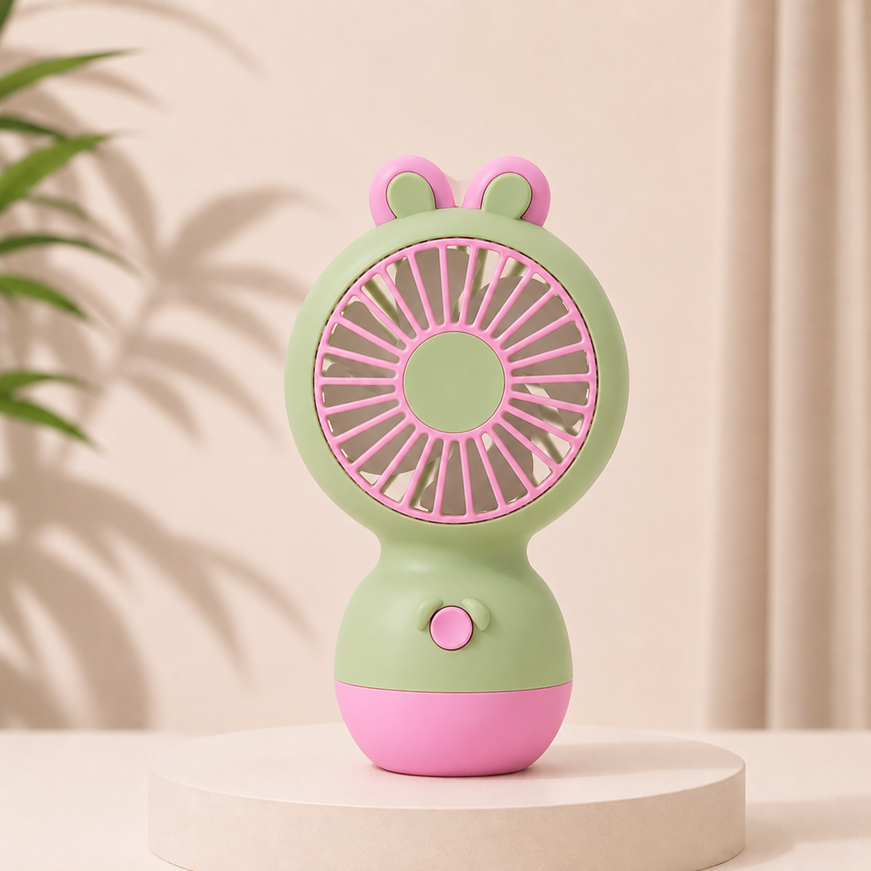 BunnyBreeze™ – Draagbare Kinder Ventilator | Houd Je Kind Koel & Blij Tijdens Warme Zomerdagen