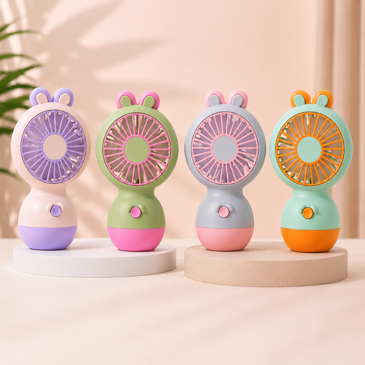 BunnyBreeze™ – Draagbare Kinder Ventilator | Houd Je Kind Koel & Blij Tijdens Warme Zomerdagen