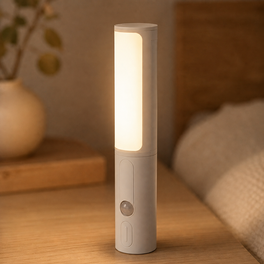 NightGlow™ - Slimme Nachtlamp met Bewegingssensor | Zacht licht wanneer je het nodig hebt, zonder je kindje wakker te maken 🌙